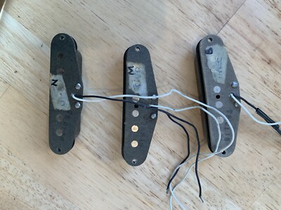 78年 Fender Stratocaster pickups Grayボビン Fender Stratocaster Pickups Full Set 1978 Grey Back Including