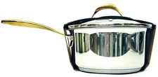1 Count Cravings By Chrissy Teigen 2.7 Qt Stainless Steel Saucepan With Lid