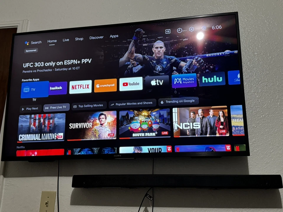 Смарт-телевизор Sony - 49 дюймов класс X800h серия светодиодный 4K UHD Android - Изображение 2 из 3