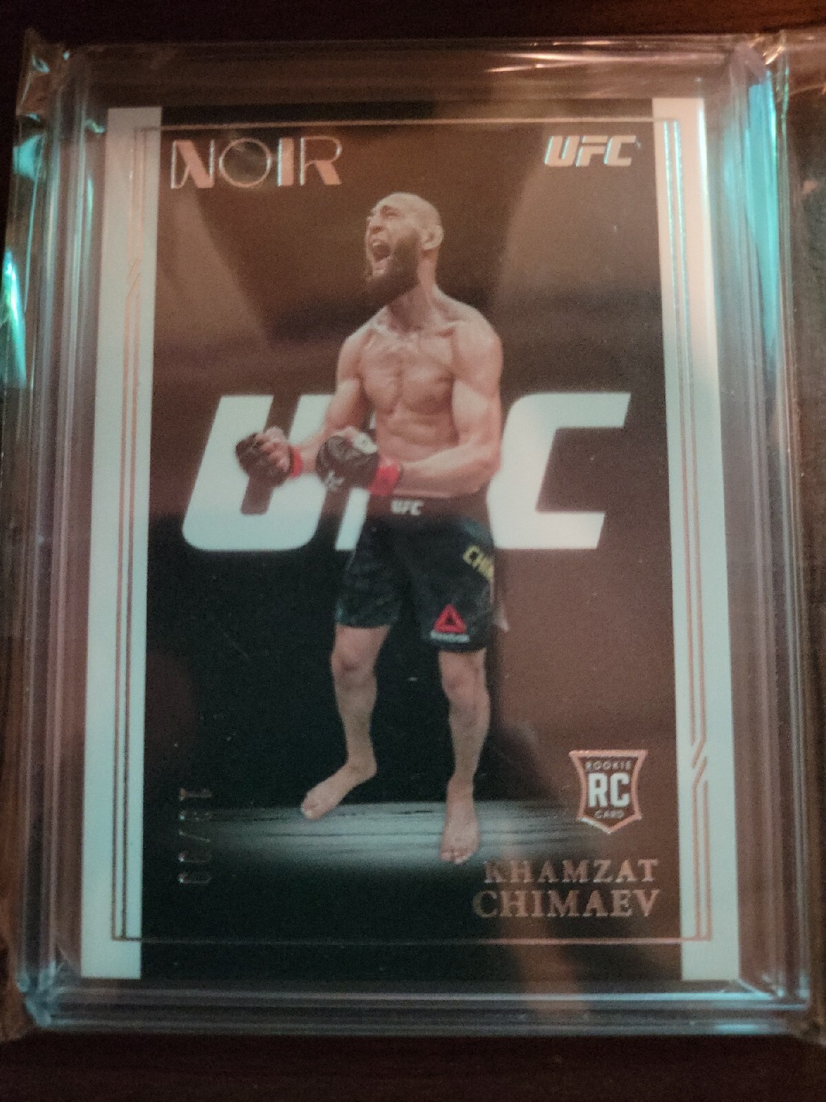 2021 Panini Chronicles Noir Khamzat Chimaev #334 RC Rookie /99