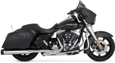 16652 - Vance&Hines OVERSIZED 450 Titan Chrome Slip-On For Touring
