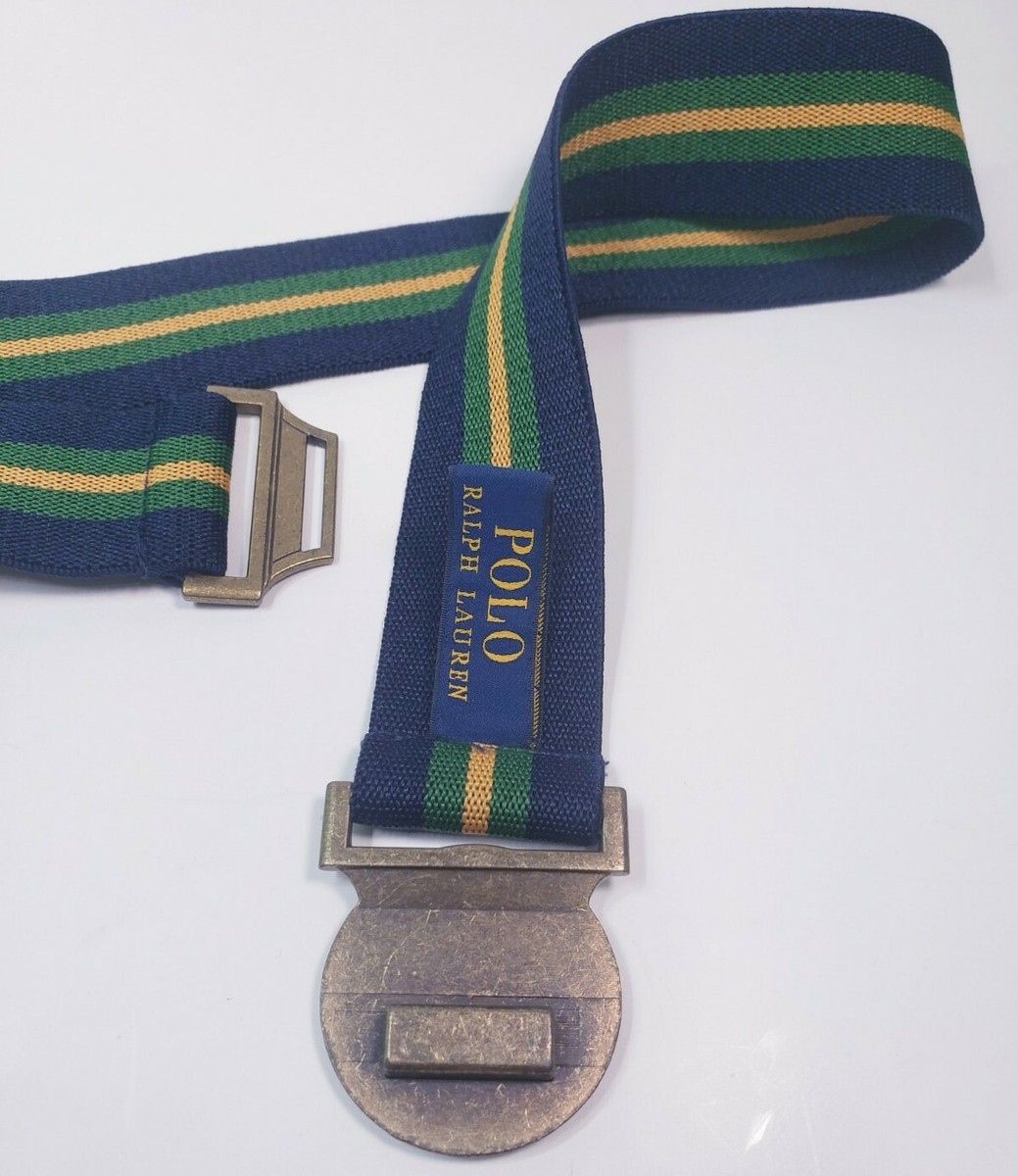 【新品】POLO RALPH LAUREN ダークグリーン ストライプ ベルト s-l1200.jpg