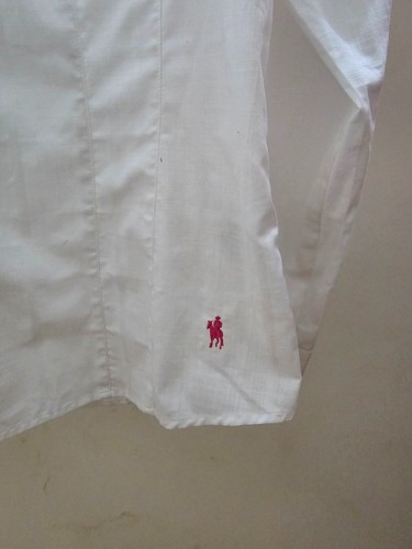 Thomas Cook White Shirt 100% Cotton Floral Trim Womens Size 16 New without Tags - Picture 5 of 7