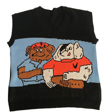 Knitted Madu Women's Vest Size XL  One Size 