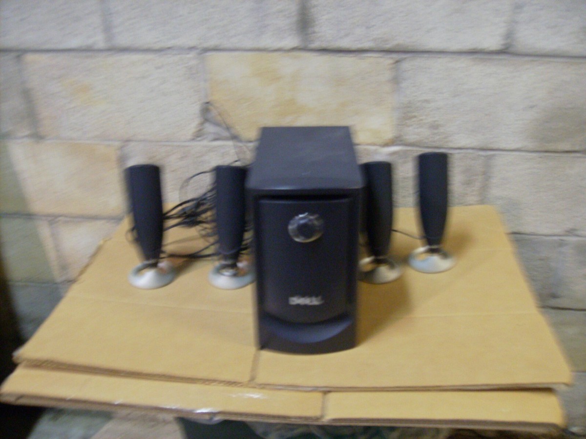 Dell MMS-5650 Computer THEATER Speakers System (Missing