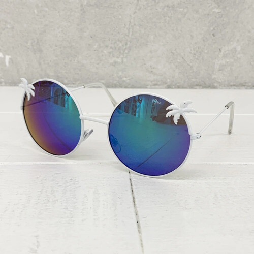 Quay X Paris So Serious Yellow Smoke Round Sunglasses w/ Clear‎ Case and Cloth Quay X Paris So Serious Yellow Smoke Round Sunglasses w  main image 2