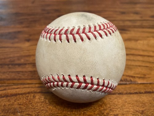 DBacks vs Giants Game Used Baseball 8/22/2020 Anderson to Eduardo Escobar Hit FO - Picture 5 of 6