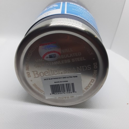 Minnesota Twins Ultra Tumbler Stainless Steel MLB 20oz Travel Cup vacuum seal - Picture 2 of 3