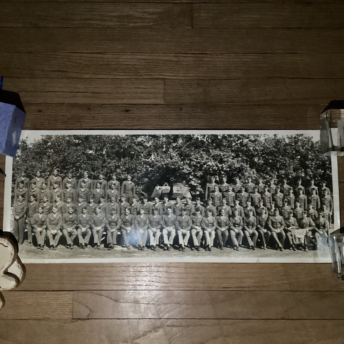 米軍 1943 WWII Fort Knox Kentucky US Army With Tank '777-D P.94' 25x10