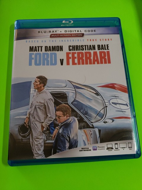 Ford v Ferrari (2019, Blu-ray/Digital) for sale online | eBay