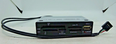 DELOCK 91674 CARD READER USB 2.0  INTERNER KARTENLESER ALL IN ONE #NT3911
