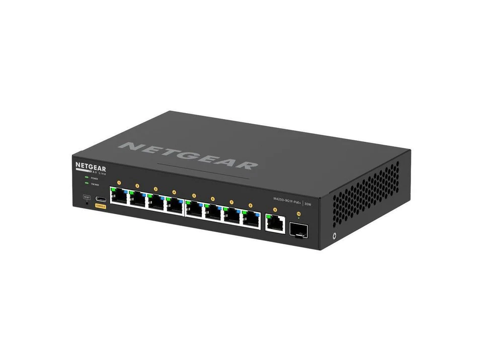 Netgear AV Line M4250 9G1F PoE plus GSM4210PD-100NAS - Image 3 of 4