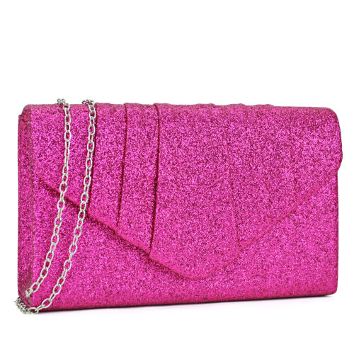 Dasein Womens Clutch Glitter/ Velvet Party Evening Bags Wedding Cocktail Purses - Picture 9 of 92