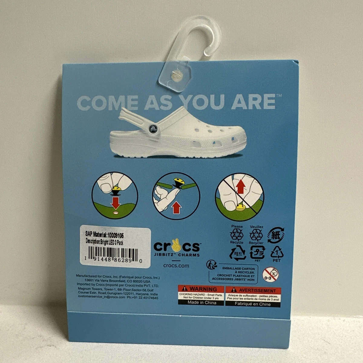 Crocs 2024 com led