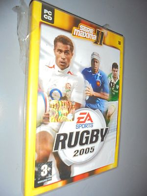2005 MAXIMA II SERIES NO. 16 EA SPORTS RUGBY CD-ROM PC GAME