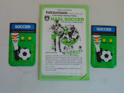 Videogioco NASL Soccer 1979 Intellivision Mattel - Foto 6 di 8