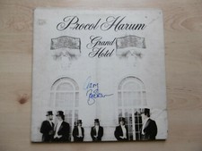 Gary Brooker autograph signed LP cover "Procol Harum - Grand Hotel" vinyl