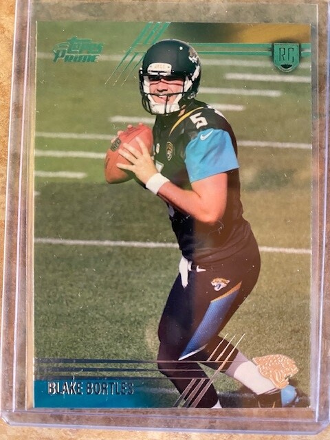 Blake Bortles 2014 Topps Prime - Rookie Two hands on ball #134 (RC)