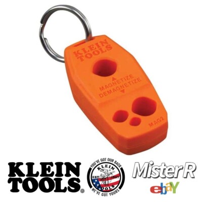 Klein Tools   Magnetizer/Demagnetizer for Screwdriver Bits & Tips   #MAG2