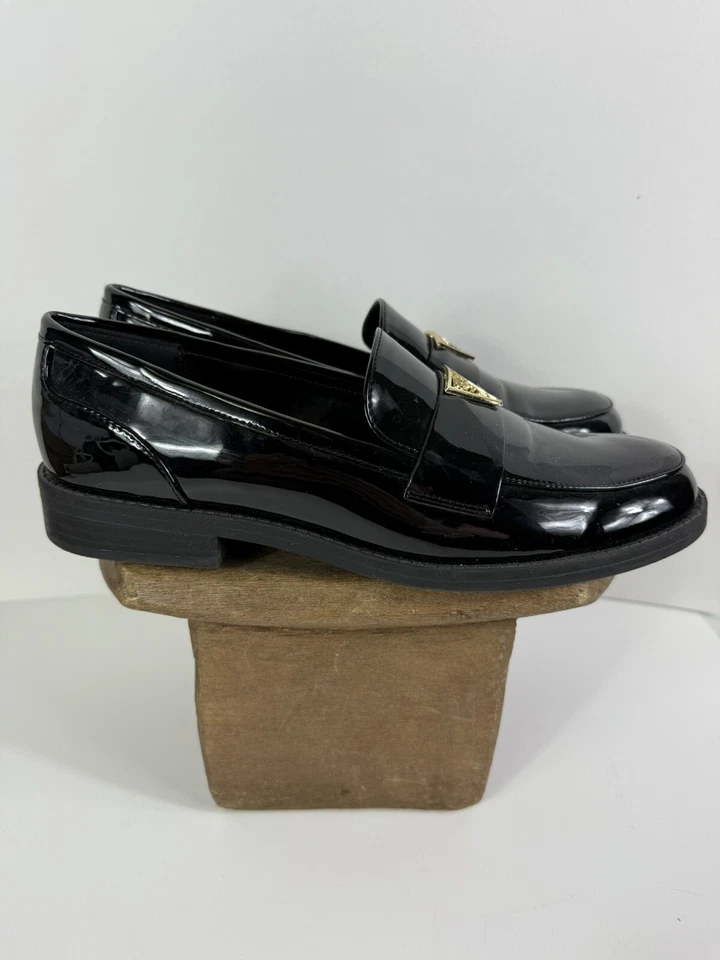 Женские мокасины GUESS размер 9,5 черные массивные каблуки - Изображение 3 из 4