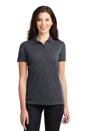 Port Authority L567 Ladies 5-in-1 Performance Pique Moisture Wicking Polo - Picture 8 of 10