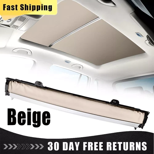 For VW Tiguan Audi Q5 09 2010-2017 Beige Sunroof Sunshade Curtain Assembly Cover - Picture 1 of 12