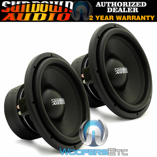 2) SUNDOWN AUDIO SA-12 D2 CLASSIC 12 