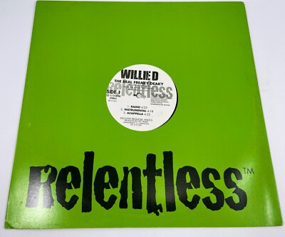 Willie D The Real Freaky Deaky 12'' VINYL Dear God Slippers Go Vinyl Record