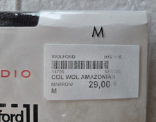 Collant Wolford Marron Et Noir Taille M - 60D - Réf. 14756 - Neuf Avec étiquettes