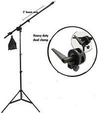 Light Weight Boom Stand kit with 7ft Fully adjustable Photography Light Stand