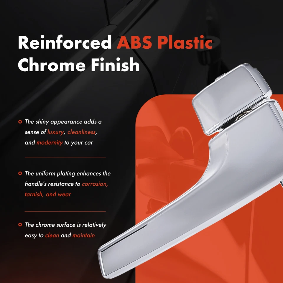 Manija de puerta interior totalmente cromada del conductor delantero para Chevrolet Uplander 2005-2009 Foto 4 de 4