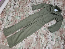 🇺🇸 NEW! USGI Military Army Navy USAF OD GREEN Mechanics Utility Coveralls 38L