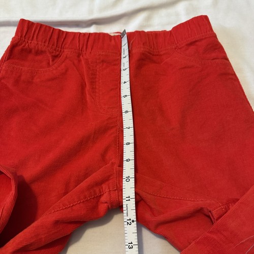 MINI BODEN Girl’s 14Y LOT of Two Corduroy Pants Leggings Red Blue Elastic Waist - Picture 9 of 11