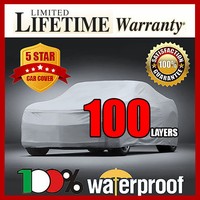 100 Layer Car Cover - 100% Uv & Heat Protection 100% Waterproof 100% Breathable 100 Layer Car Cover - 100% Uv & Heat Protection 100% Waterproof 100% Breathable