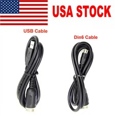 For Thrustmaster TH8A Connection Din6-USB Cab...