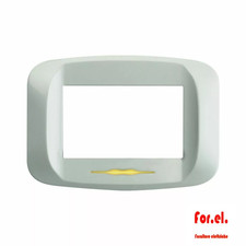 AVE 45PB93BMC PLACCA PRESS ILLUMINABILE BIANCO BANQUISE MICALIZZATO + SOTTOPLACC