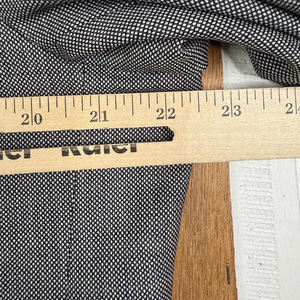 Blazer Hickey Freeman Para Hombres 44L Gris Ojo de Pájaro 2 Botones Lana Cachemira Traje Chaqueta Foto 3 de 4