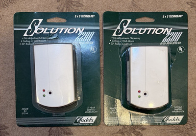 (2) Caddx/GE Security Solution 2200 Glassbreak Detectors New - Open Box