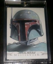 Topps Star Wars Masterwork Boba Fett 1/1 Sketch Dan Tearle Mandalorian Detailed