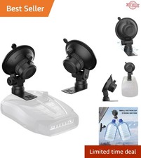 Compact Windshield Radar Detector Mount with Strong Suction - Easy Installation