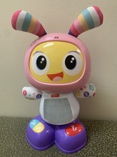 Fisher Price Bright Beats Beatbo Dance and Move Pink Robot