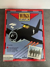 Wings of Fury Apple II 5'25 Floppy Computer NO Pc Amiga Atari Broderbund