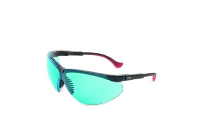 Honeywell Uvex Genesis XC Safety Glasses, Black Frame with