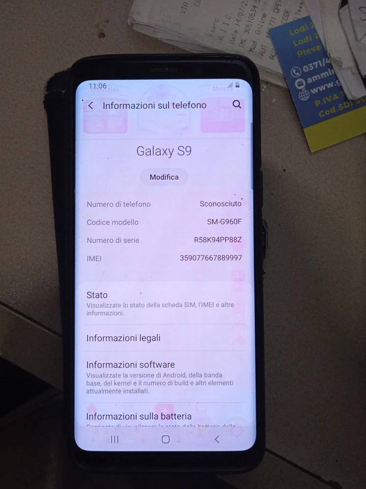 Samsung Galaxy S9 - 64GB - Midnight Black (Sbloccato) (Dual SIM) - Immagine 2 di 4