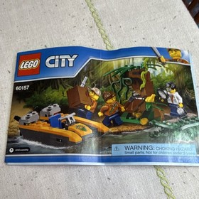 LEGO City Jungle 60157 Box Instructions Minifigures 88 Pieces