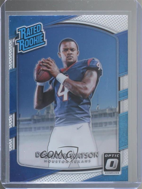 2017 Donruss Optic Rated Rookie Deshaun Watson #195 4ns