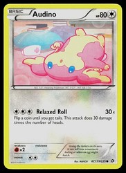 Audino RC17/RC25 Legendary Treasures: Radiant Collection Holo Common