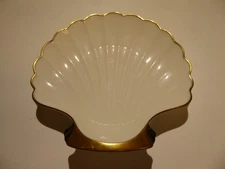 Noritake Fine China Shell Shaped Candy Dish - Gold and Platinum Collection Japan