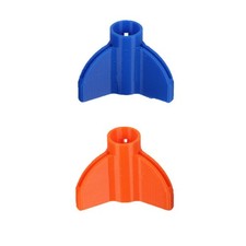 Arrow Fletching Guard Tool Set 6 Piece Lightweight ABS Material Design