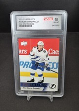 2021 Upper Deck #12  ALEX BARRE-BOULET Star Rookie Card RC  WCG 10